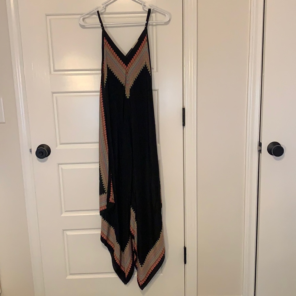 Anthropologie flowy maxi dress